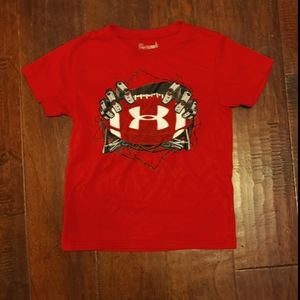 Red UA tshirt